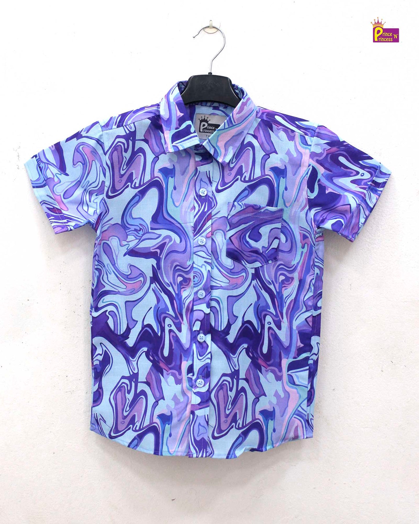 Kids Blue Trendy shirt ST210