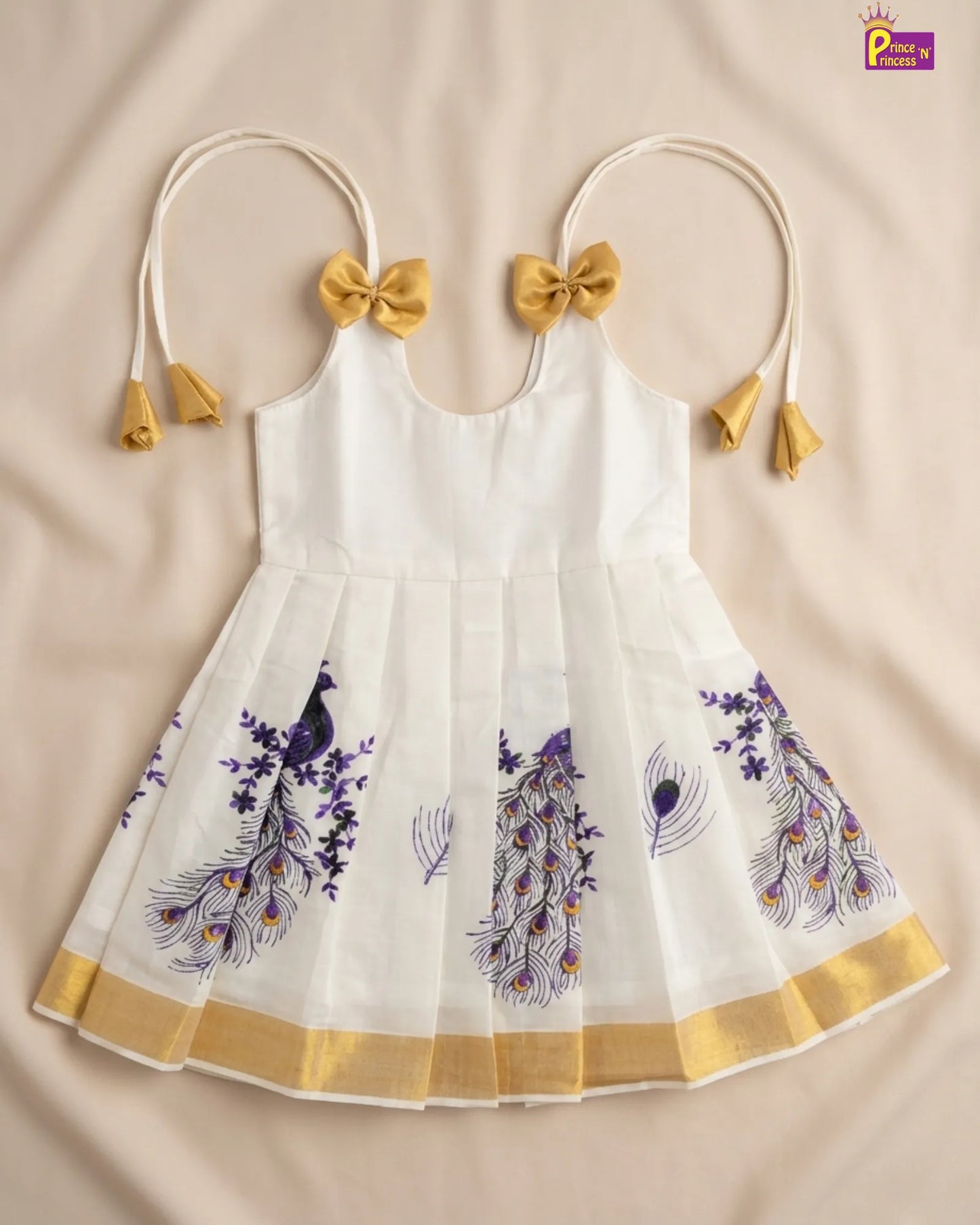 New Born Kerala Pattu frock LF585