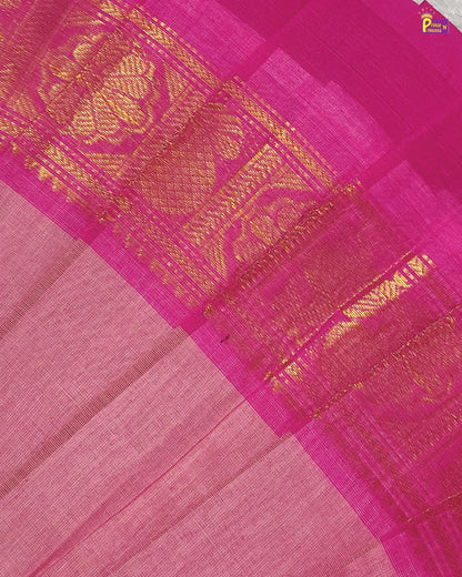 Pink fabric with gold embroidery and patterns
