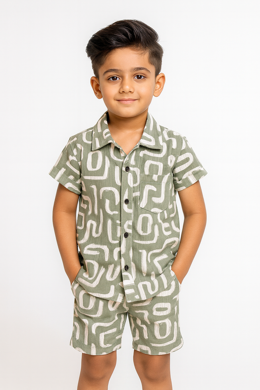 Kids Popcorn Co-ord Set BS002