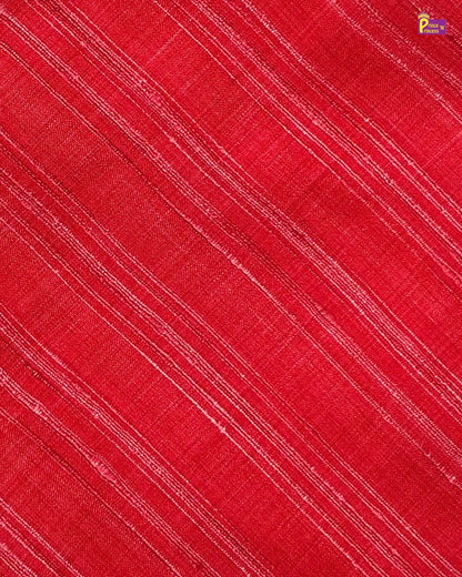Boys Red Linen Cotton Kurta Pajama KP179