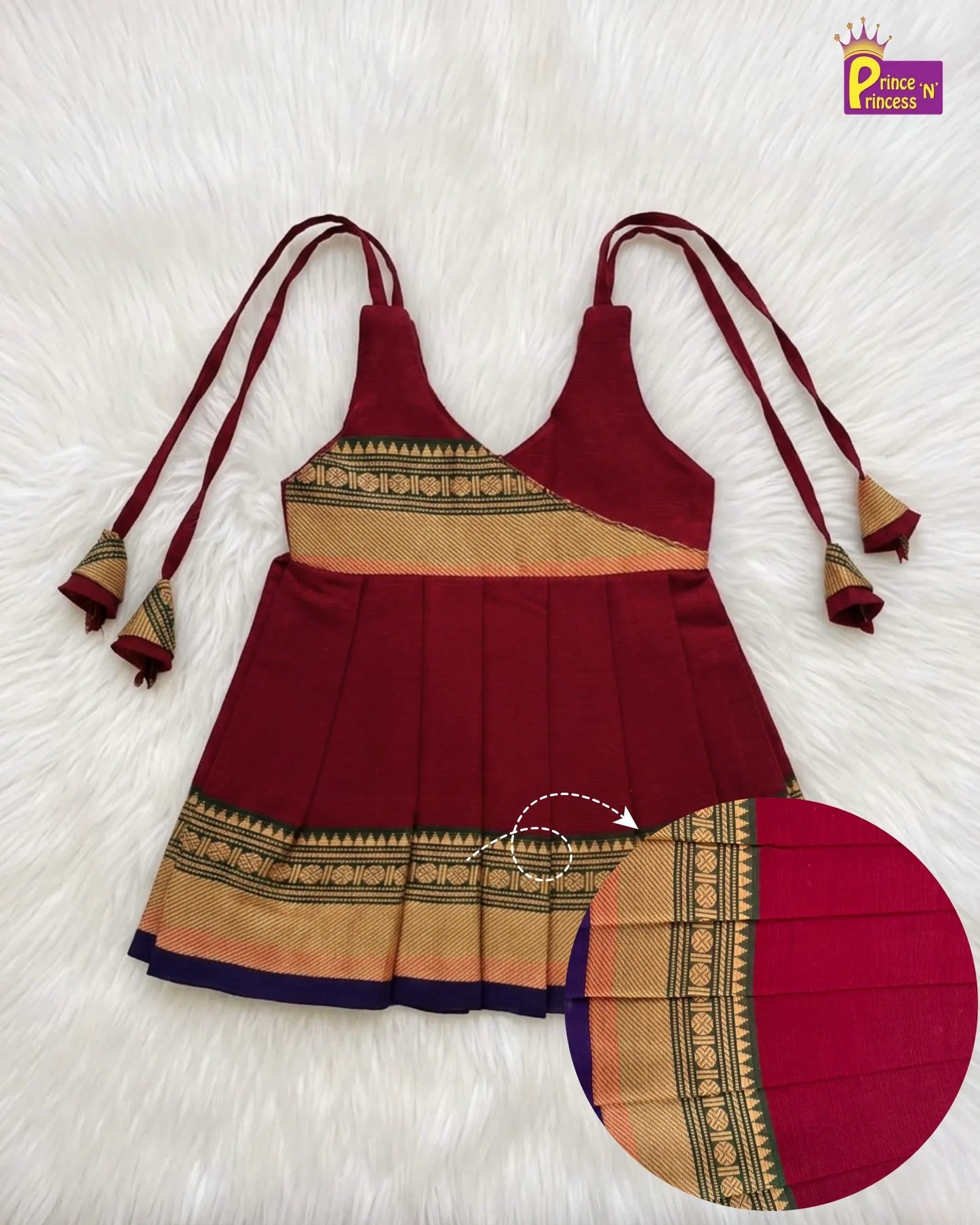 Pattu Pavadai & Pattu Frock Royal Moments Gift Box with Bangles GB-GT004
