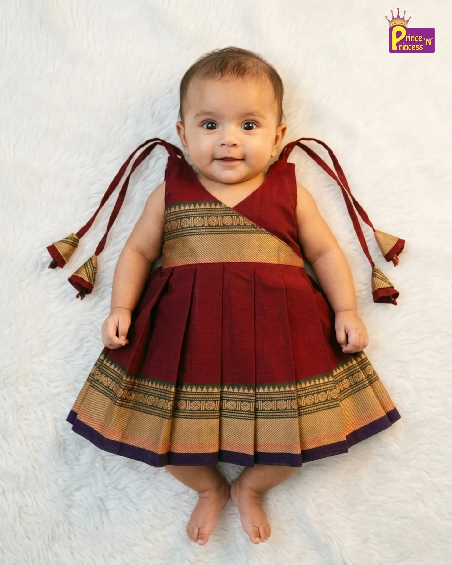 Pattu Pavadai & Pattu Frock Royal Moments Gift Box with Bangles GB-GT004