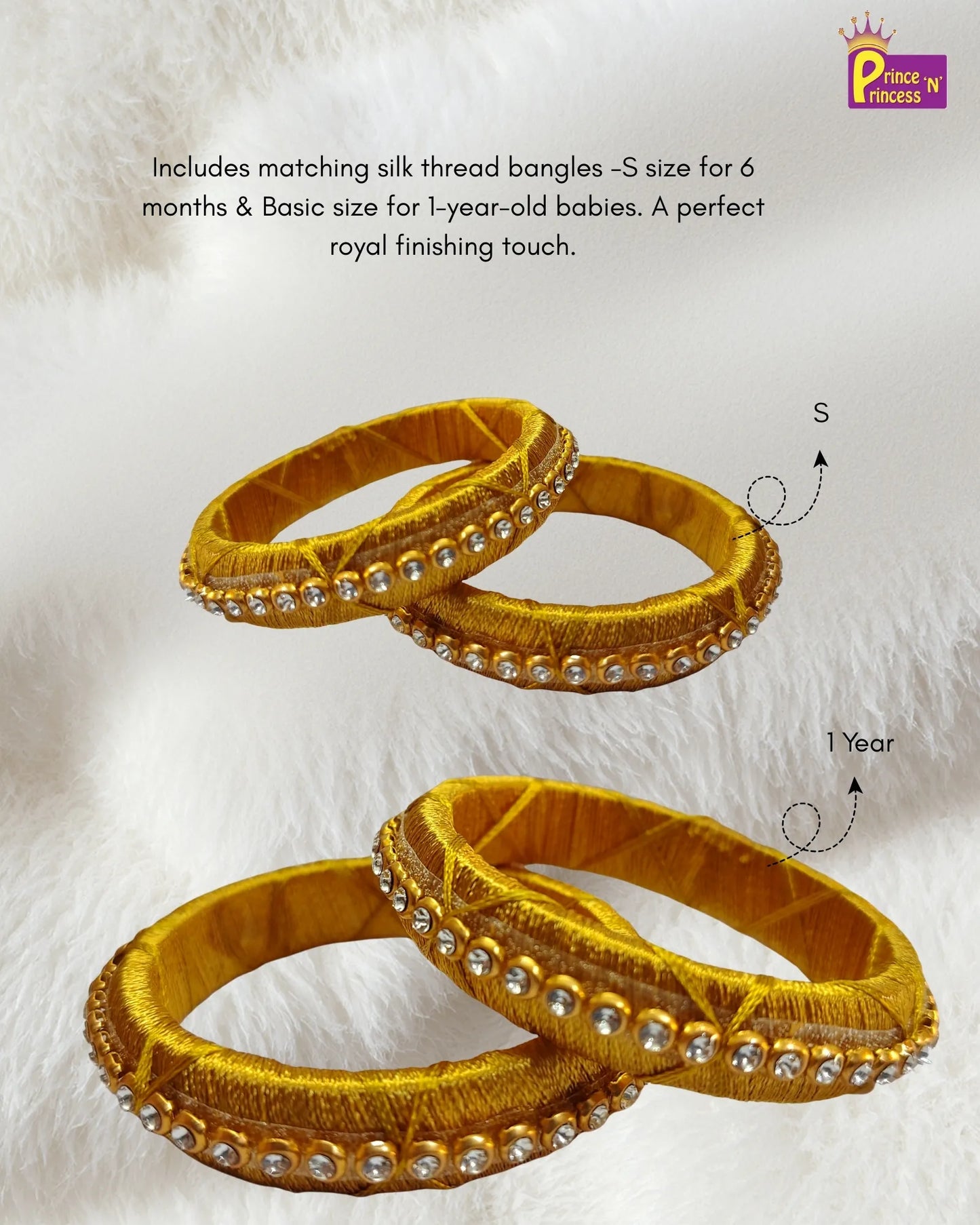 Pattu Pavadai & Pattu Frock Royal Moments Gift Box with Bangles GB-GT003