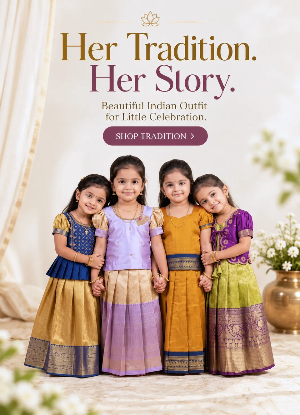 Top 100 Indian Traditional Dresses for Girls